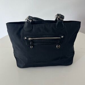 Elegant Black Tote Bag